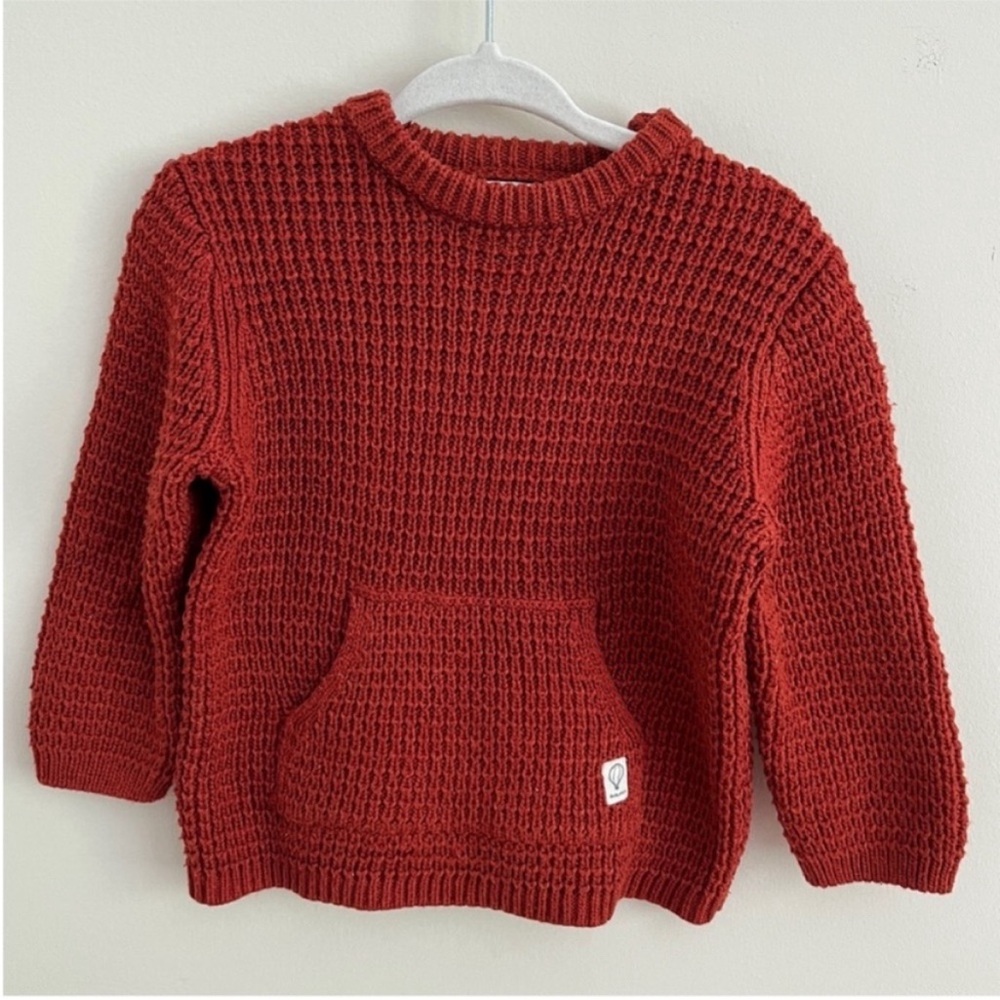 Zara Kids | chunky button Knit sweater, 18 M